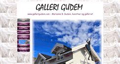 Desktop Screenshot of gallerigudem.com