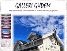 Tablet Screenshot of gallerigudem.com